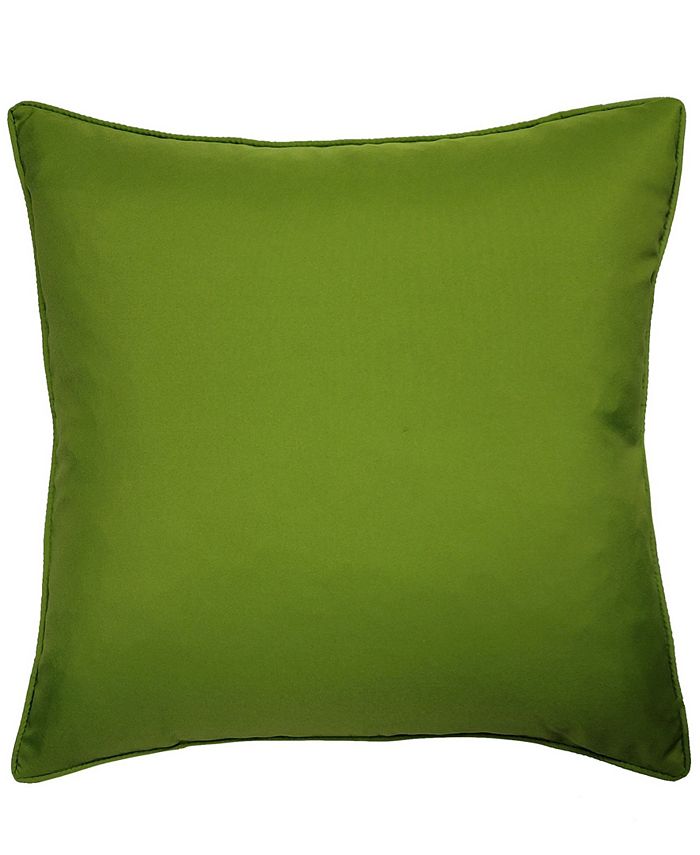 EdieHome NYBG Indoor, Outdoor Monstera Leaf Print Decorative Pillow
