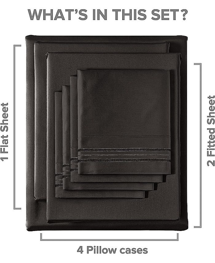 CGK Unlimited Microfiber Sheet Set 18" 24" Inch Extra Deep Pocket