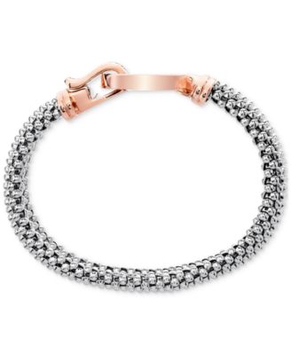 Diamond Circle Mesh Bangle Bracelet (5/8 ct. t.w.)