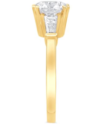 Badgley Mischka Certified Lab Grown Diamond Engagement Ring (2-1/2 ct. t.w.) in 14k Gold