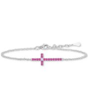 Macys top cross bracelet