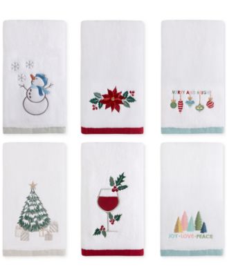 Holiday Lane - Embroidered Holiday Towels