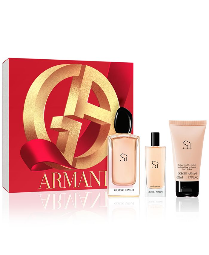 Giorgio Armani 3-Pc. Sì Eau de Parfum Gift Set - Macy's