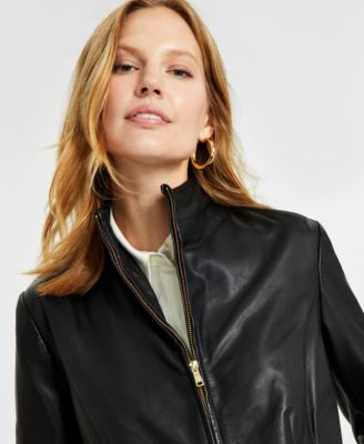 Womens Leather Coat