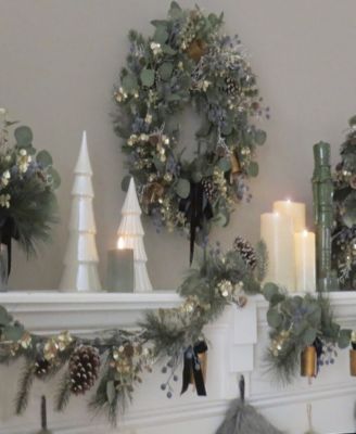 6' HGTV Home Collection Swiss Chic Garland