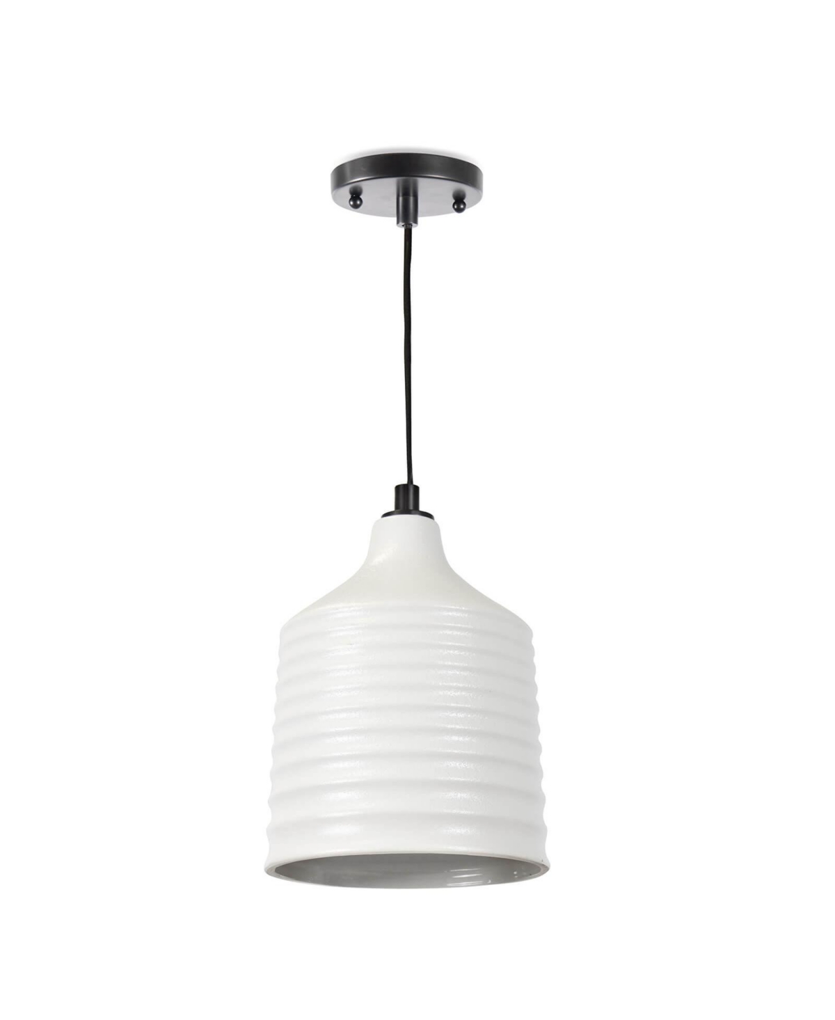 Shop Regina Andrew Ojai Ceramic Pendant Lamp In White