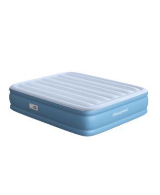 Sensarest 18" Raised Inflatable Air Mattress with Built-In Pump, Queen