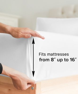 5 Piece 100% Cotton 400 Thread Count Sheet Set - Split King