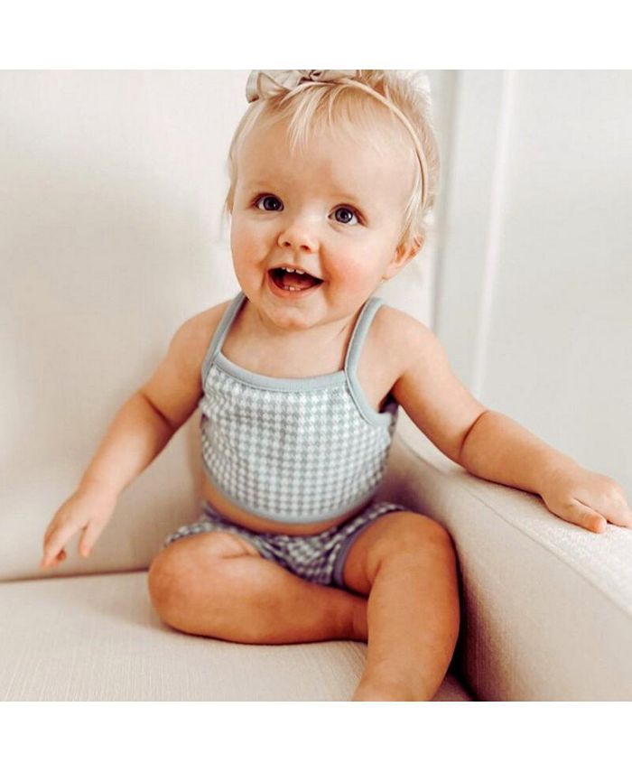Bailey's Blossoms Baby Girls Justine 2 piece Knit Cami and Short Set