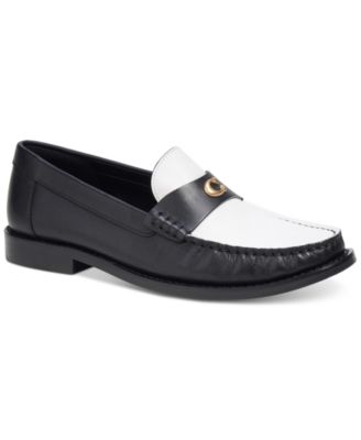 COACH - Women's Jolene Scultped "C" Tailored Moc Loafer Flats