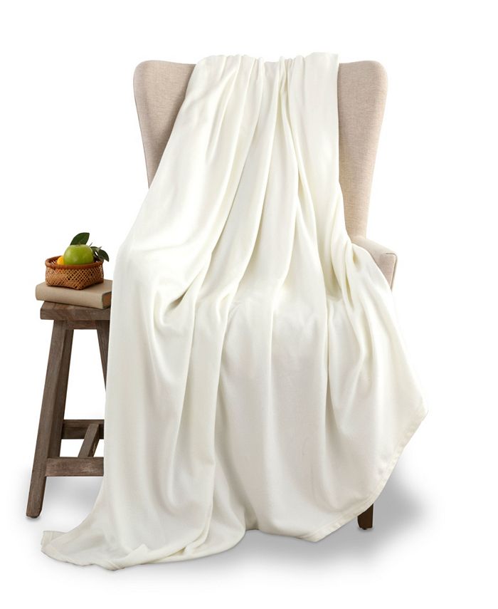 Vellux Brushed Microfleece Queen Blanket Macy's