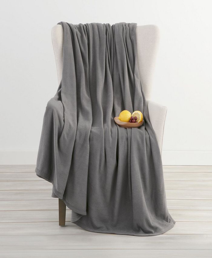 Vellux Brushed Microfleece Twin Blanket Macy's