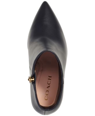 COACH Women's Carter Pointed Toe Dress Booties