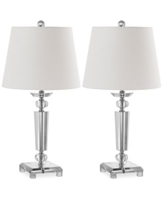 Safavieh Set of 2 Imogene Crystal Table Lamps - Macy's