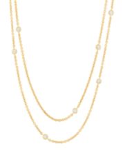 Layered Necklaces Pearl Diamond Gold Layered More Macy s
