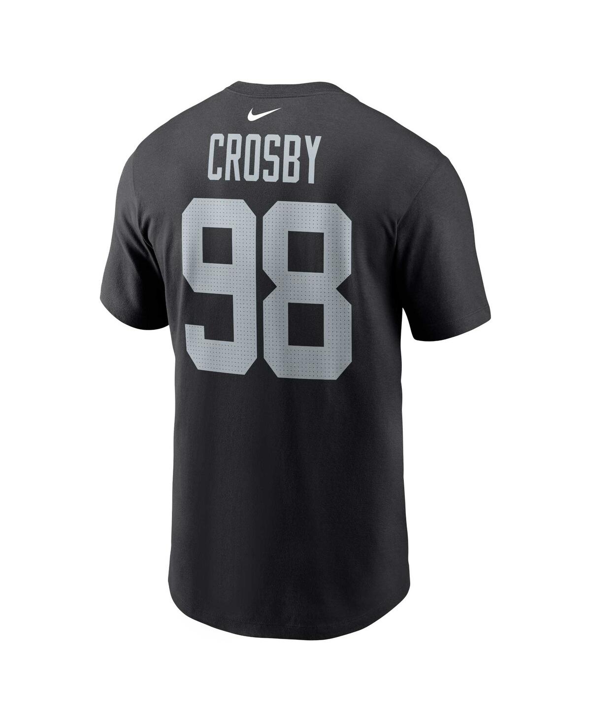 Nike Maxx Crosby Black Las Vegas Raiders Game Jersey In Black