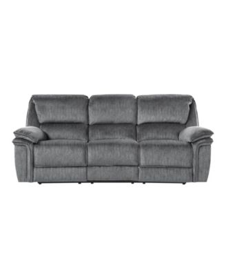 White Label Andes 89" Double Reclining Sofa