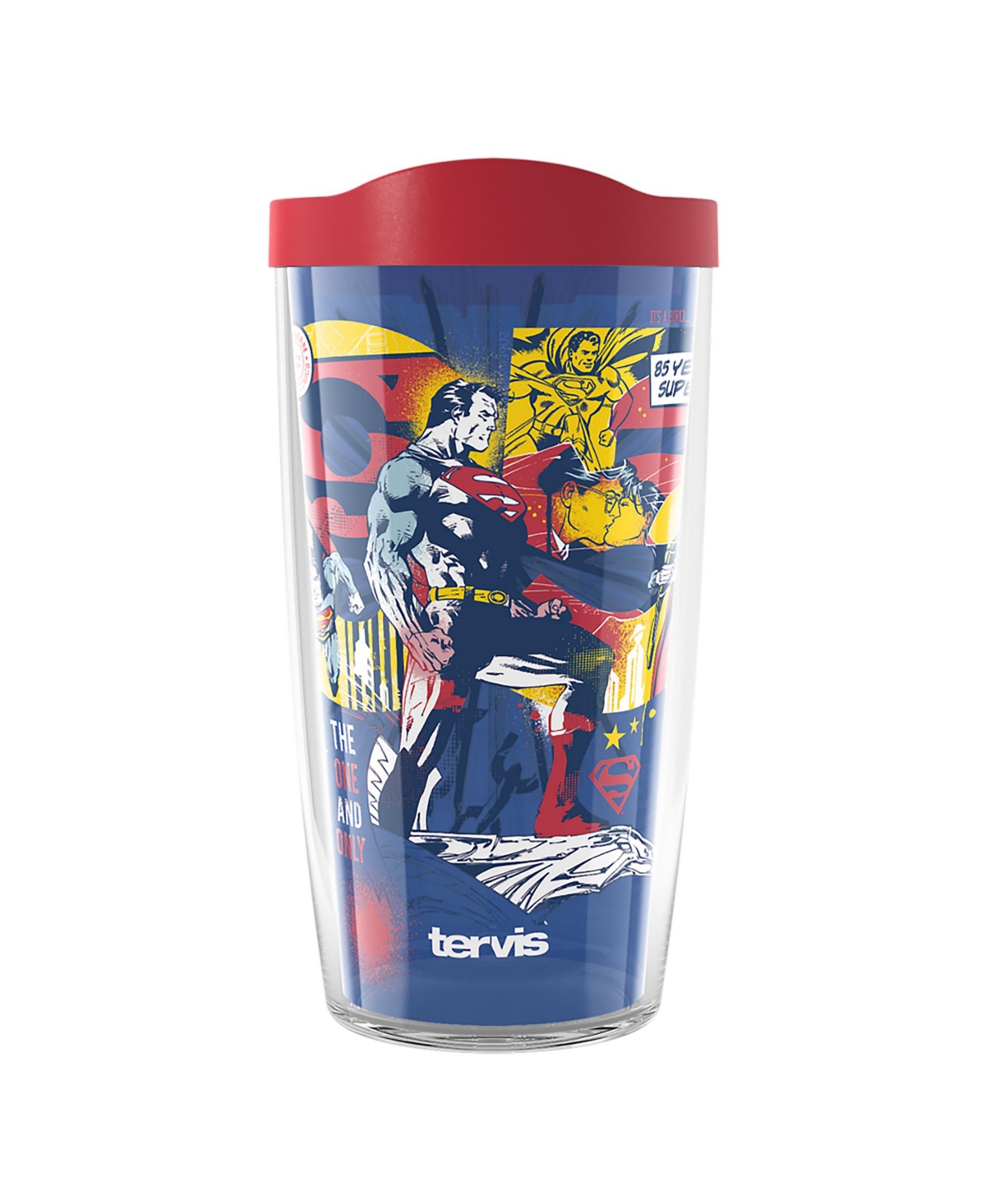 Tervis Tumbler Tervis Warner Brothers Dc Comics Superman The One And Only 85th Anniversary Made In Usa Double Walle In Open Miscellaneous
