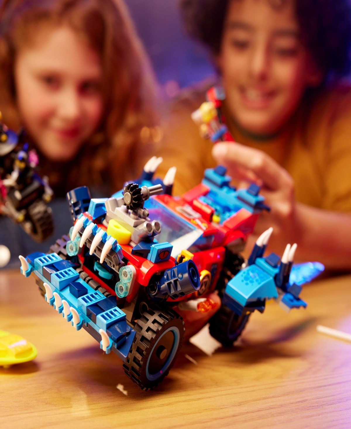 Lego Dreamzzz Crocodile Car To Off-roader Truck Building Toy Set 71458 In Multicolor
