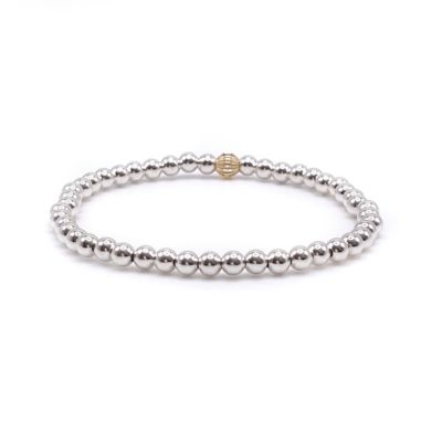 5mm Sterling Silver Ball Stretch Bracelet
