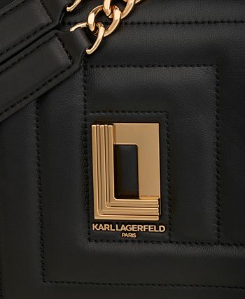 KARL LAGERFELD PARIS Lafayette Medium Shoulder Bag - Macy's