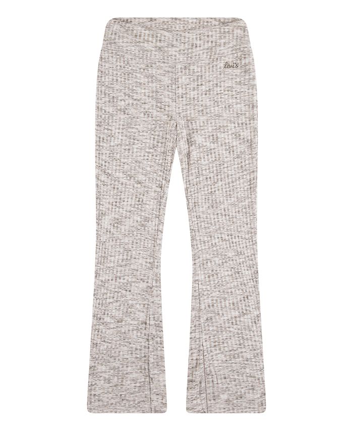 Levi's Big Girls Space Dye Flared Knit Pants - Macy's