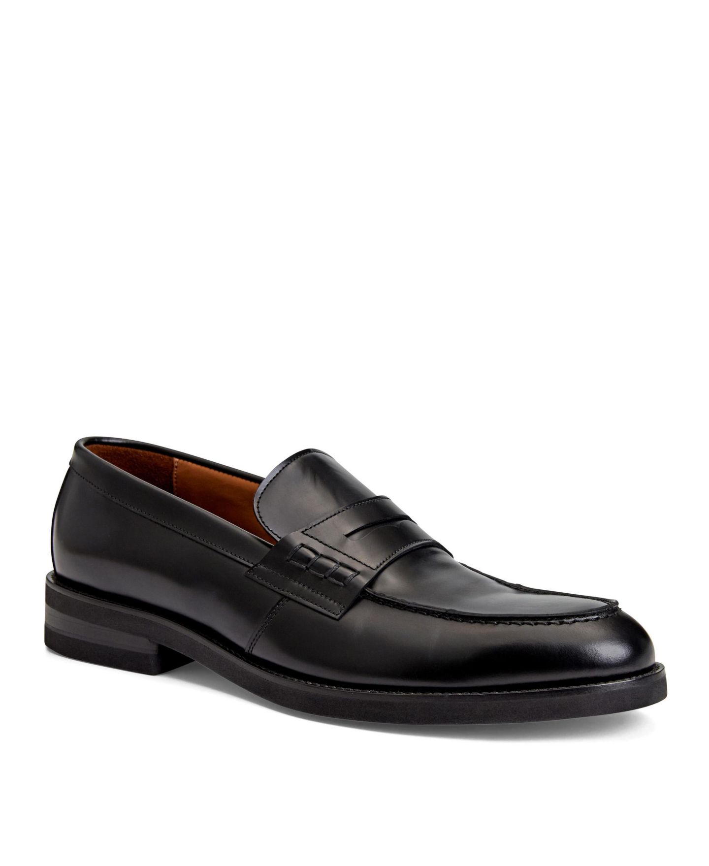 Мужские туфли Bruno Magli Carter Slip-On, цвет: Чёрный — фото 1