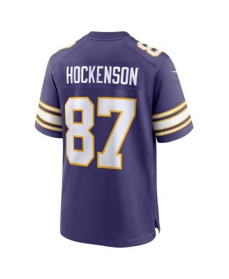 Men's T.J. Hockenson Minnesota Vikings Alternate Game Player Jersey