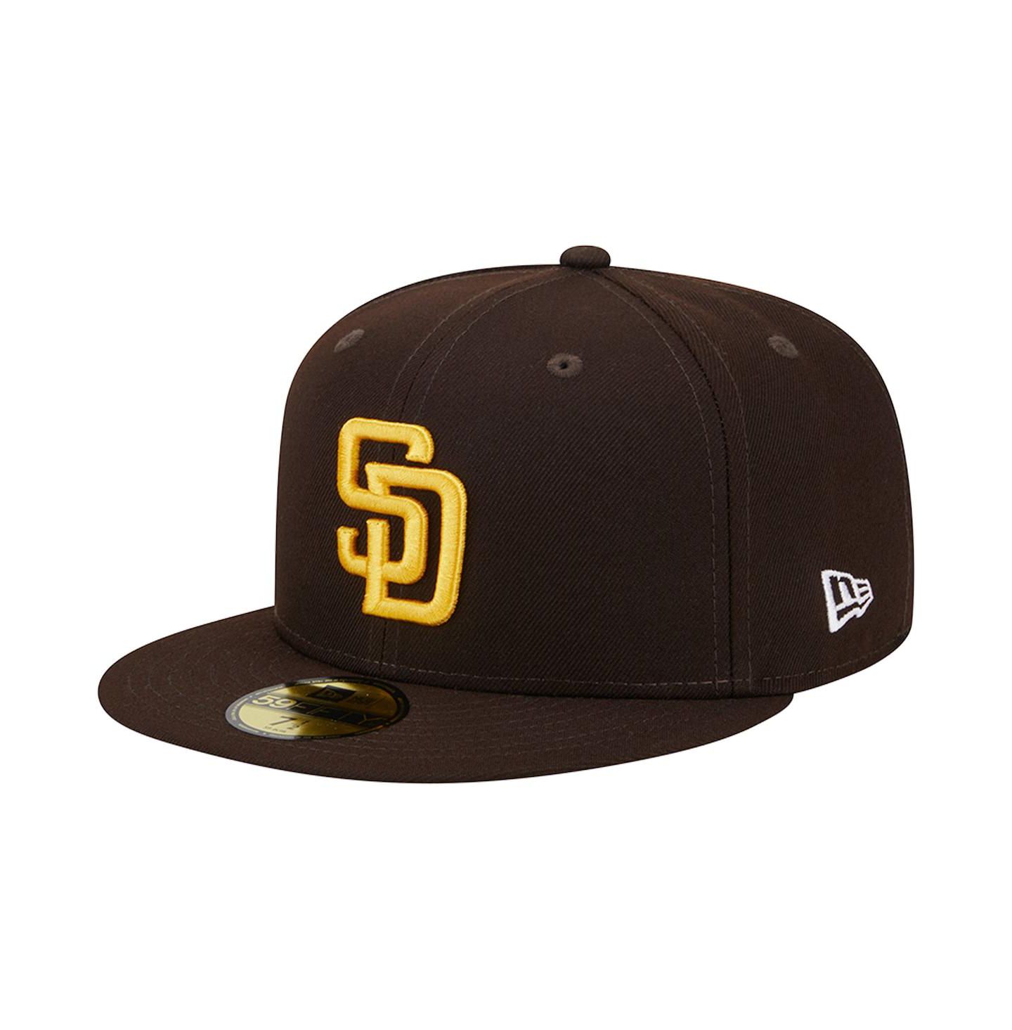 Мужская бейсболка New Era San Diego Padres 2016 MLB All-Star Game 59FIFTY, Brown — фото 4