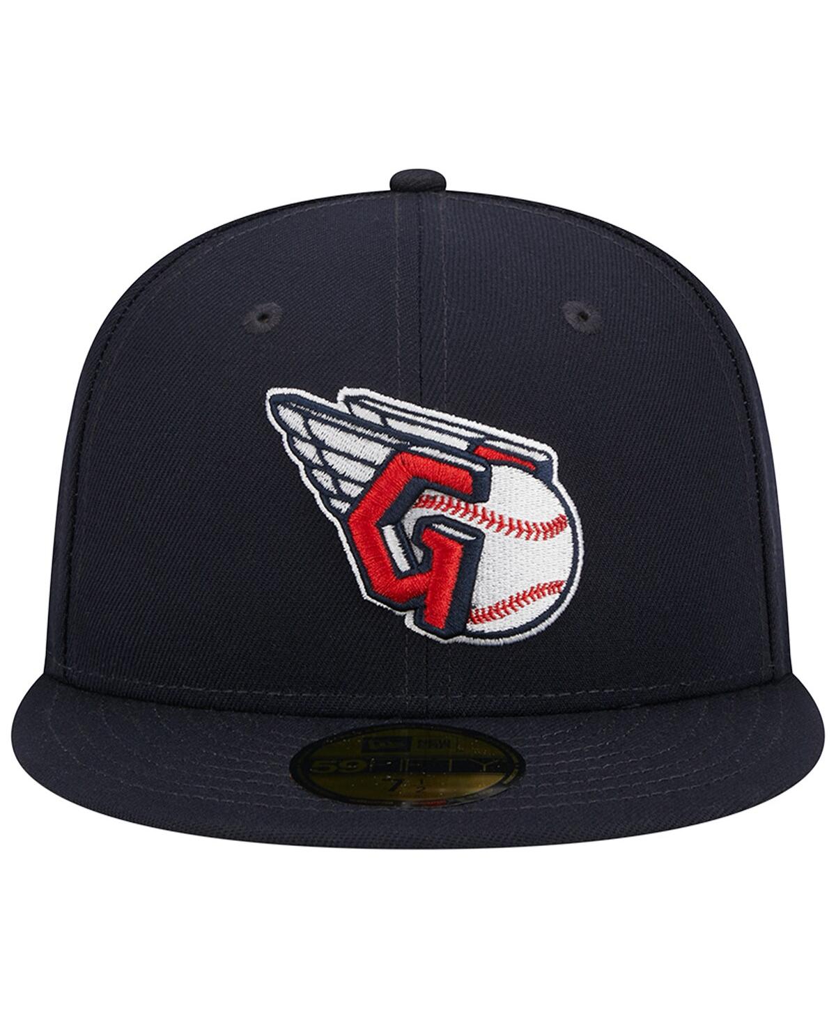Men's New EraCleveland Guardians Primary Logo 2019 Mlb All-Star Game Team Color 59FIFTY Fitted Hat - Navy