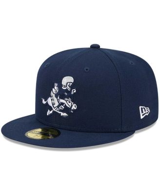 Men's Navy Dallas Cowboys Retro Joe Main 59FIFTY Fitted Hat