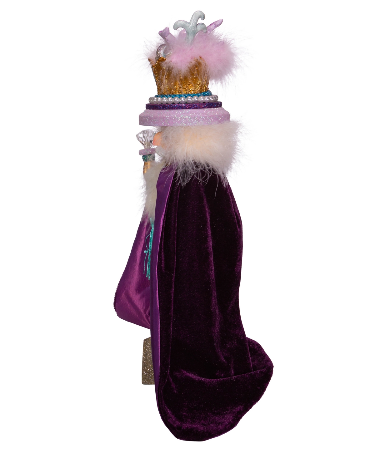Kurt Adler 18" Hollywood Two Turtle Doves Nutcracker In Multi-color
