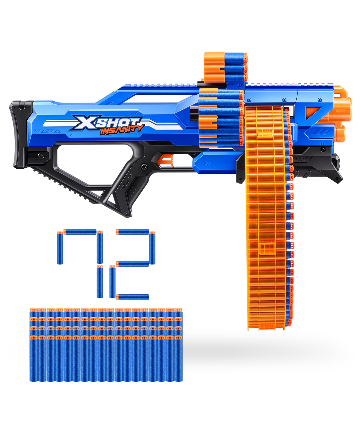 X-shot Insanity Series 1 Mad Mega Barrel Blaster In No Color
