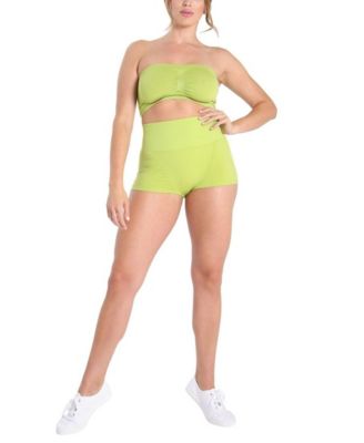 Women's High-Waisted Seamless Shaping Boy Shorts