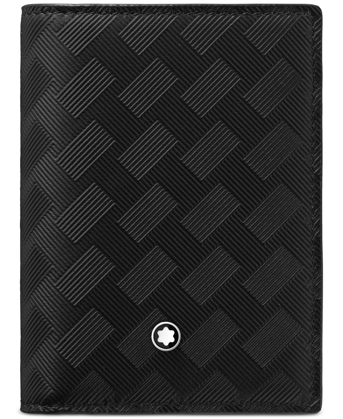 Shop Montblanc Extreme 3.0 Leather Card Holder In Black
