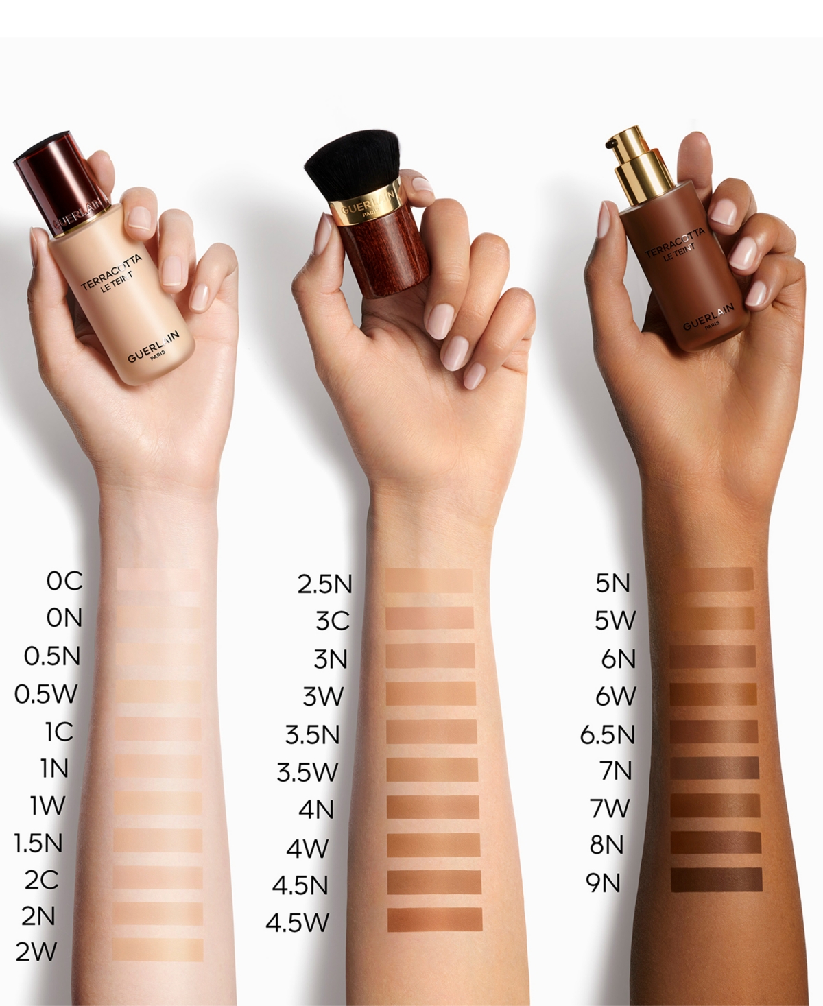 Guerlain Terracotta Le Teint Healthy Glow Foundation - 1C Very Light With Pink Undertones