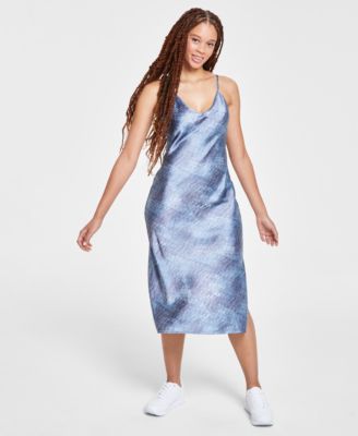 Calvin Klein Jeans - Women's Quakes Charmeuse Bias Slip Dress