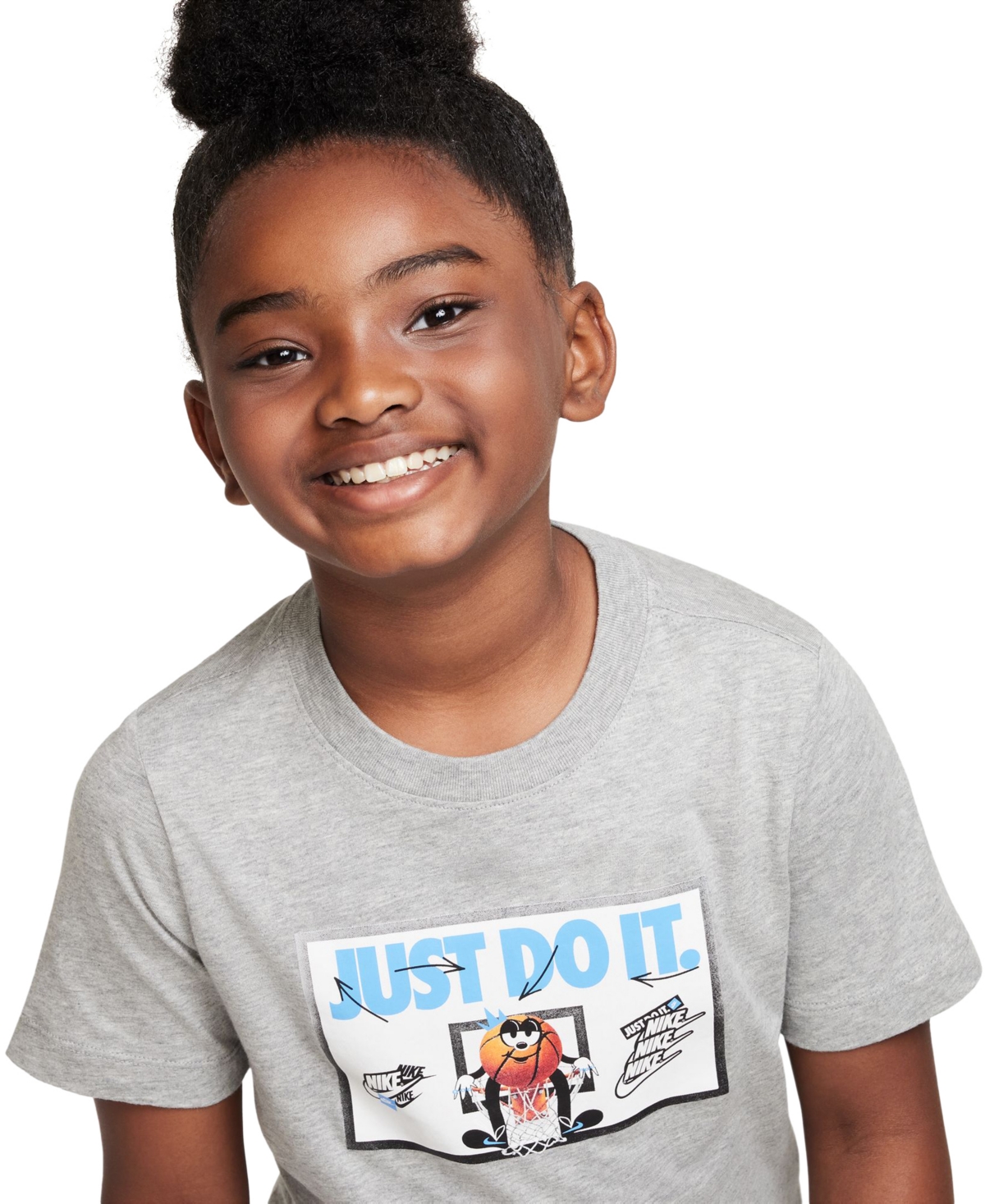 Nike Big Kids Sportswear Graphic Cotton T-shirt