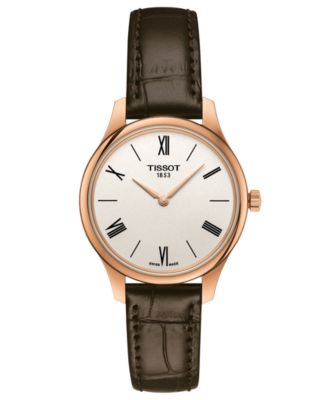 Macy's tissot women's watches best sale