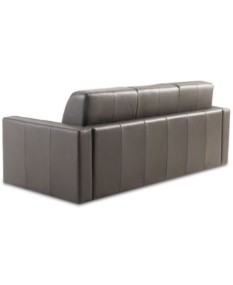 Shevrin Leather Sleeper Sofa