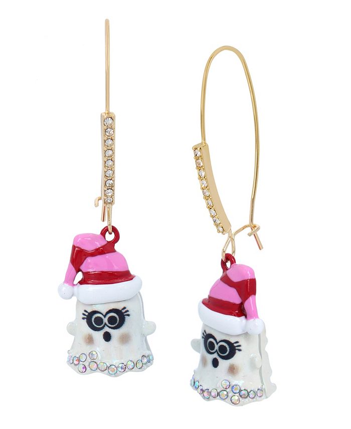 Betsey johnson top ghost earrings