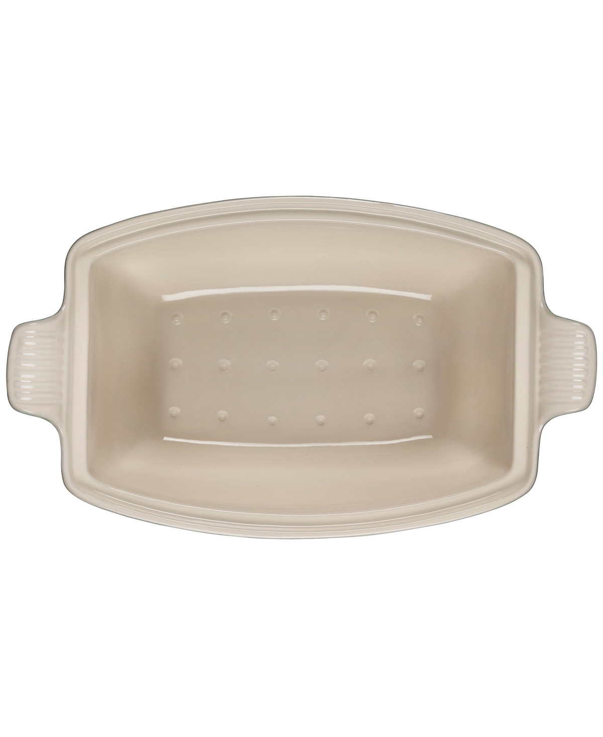 Le Creuset 4.5-quart Heritage Stoneware Deep Baker With Lid In Oyster