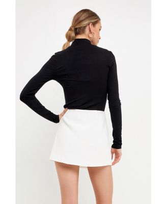 Women's Mock Neck Top