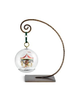 Merry Go Round Snow Globe Ornament