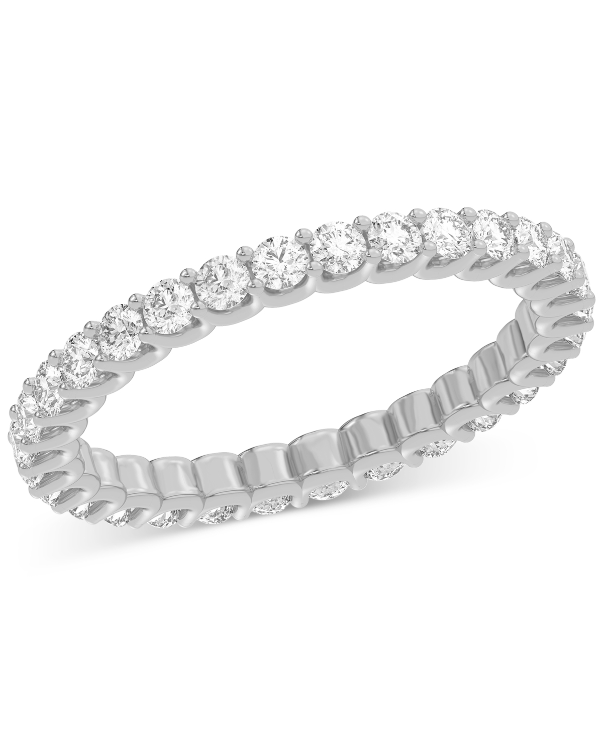 Macy's Diamond Eternity Band (1 Ct. T.w.) In Platinum Or 14k Gold In Platinum