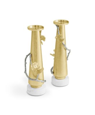 Butterfly Ginkgo Luxe Candleholders