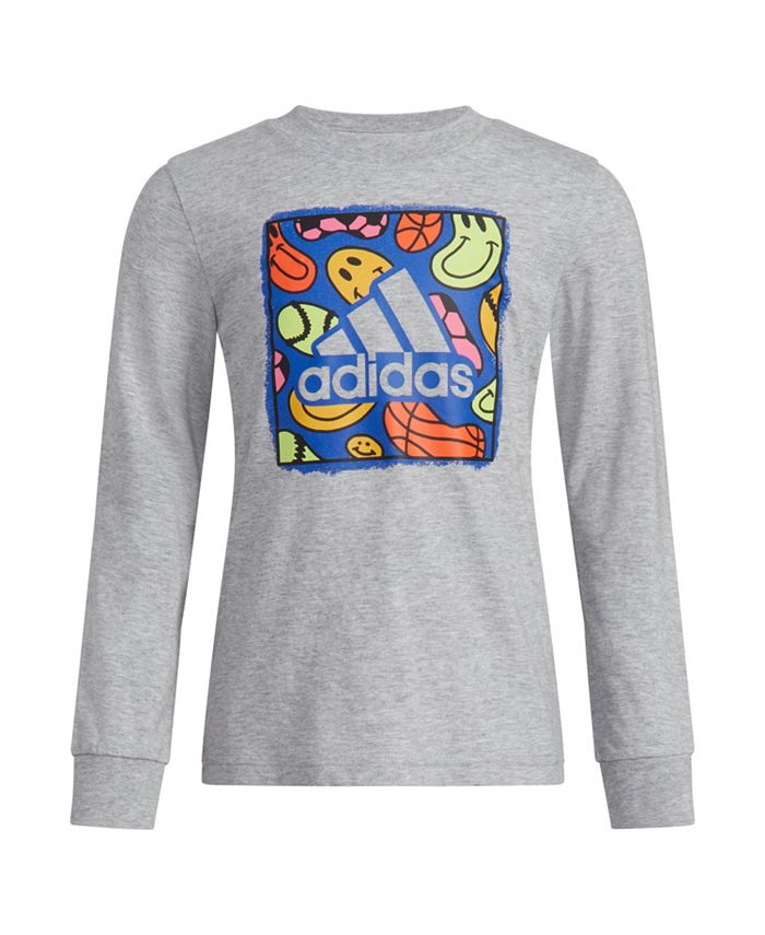 Adidas long sleeve top clearance boys