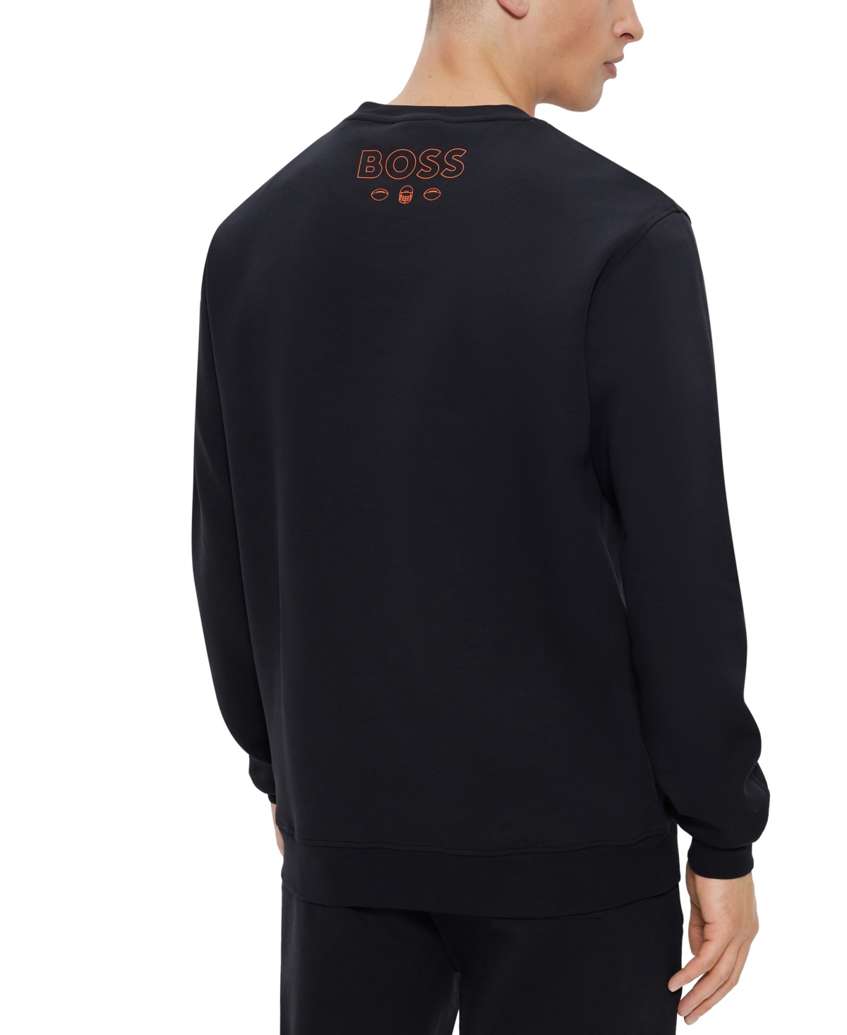 HUGO BOSS BOSS BY HUGO BOSS MEN'S BOSS X DENVER BRONCOS NFL SWEATSHIRT 