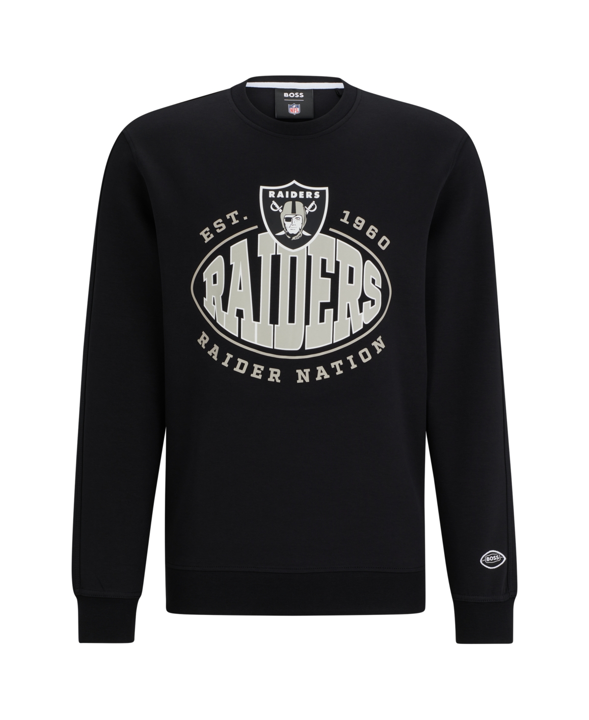 Boss by Hugo Boss Men's Boss x Las Vegas Raiders Nfl Sweatshirt