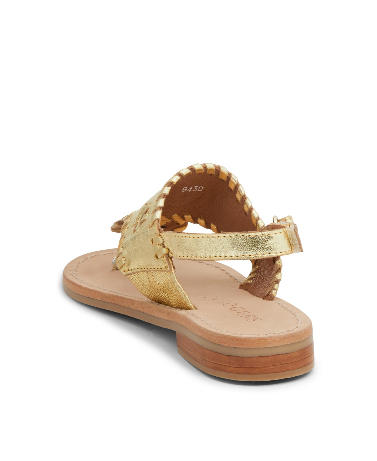 Jack Rogers Toddler Girls Jacks Lace Detail Flat Sandals - Gold